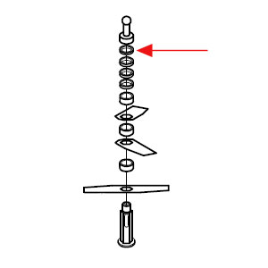 Rilsan Spacer 4Mm