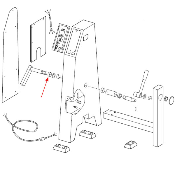 (Ga) Back Tilting Pivot Spacer