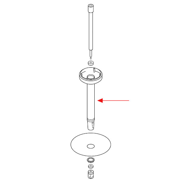 Complete Foot Assy Mp550