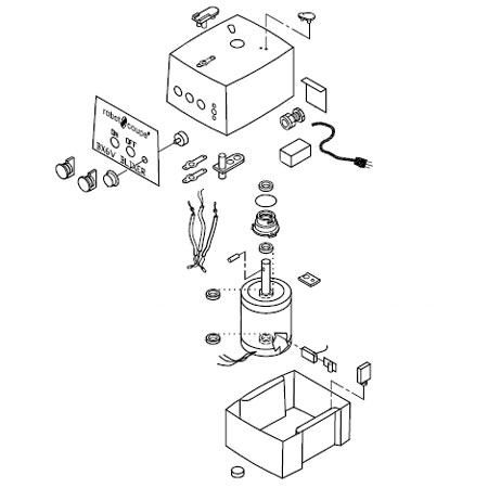 Bx6V Motor Base Assy